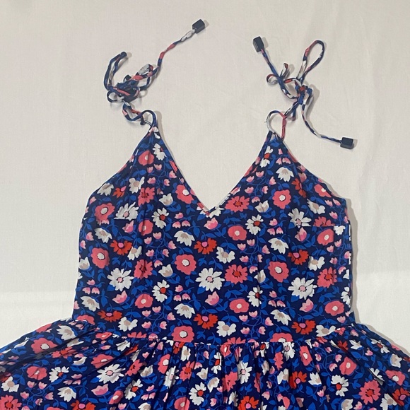 Kate Spade New York French Navy Floral Print Botany Bay Romper Cover Up Size XS - Picture 3 of 15